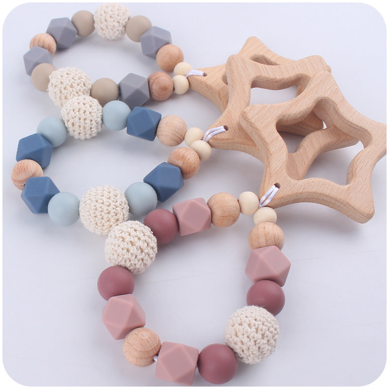 Wholesale Baby Products Cartoon Beech Star Teether